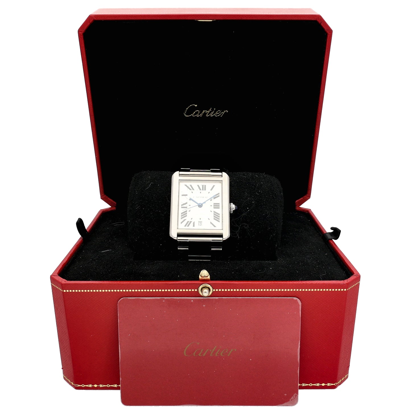 Cartier Tank Solo W5200028 31mm Stainless Steel Watch