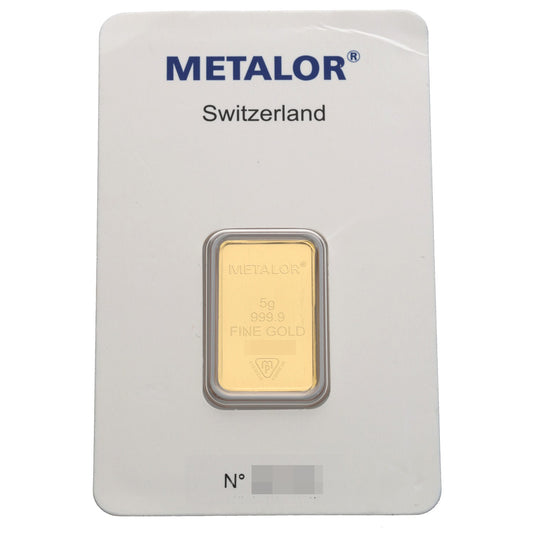 24ct 5g Gold Bar