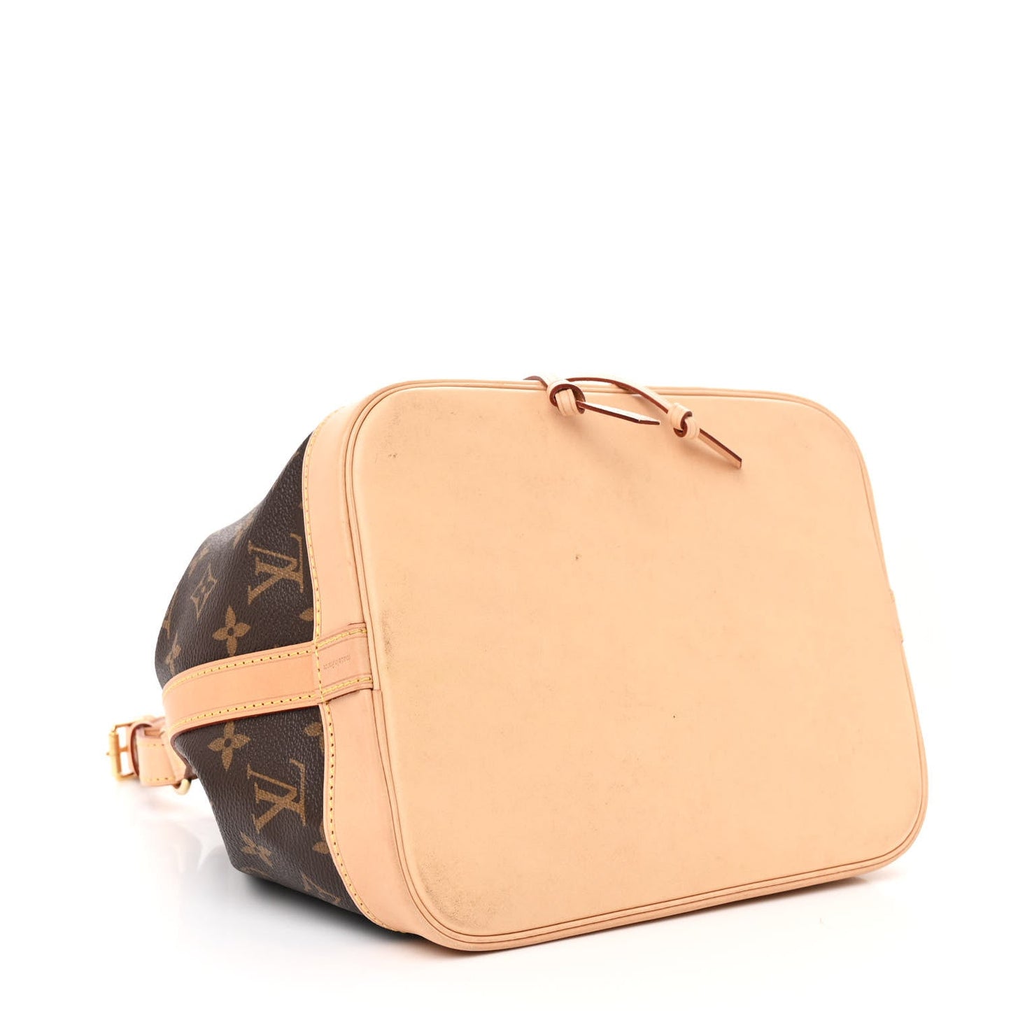 Louis Vuitton Petit Noé NM Monogram Coated Canvas Bag - Brown