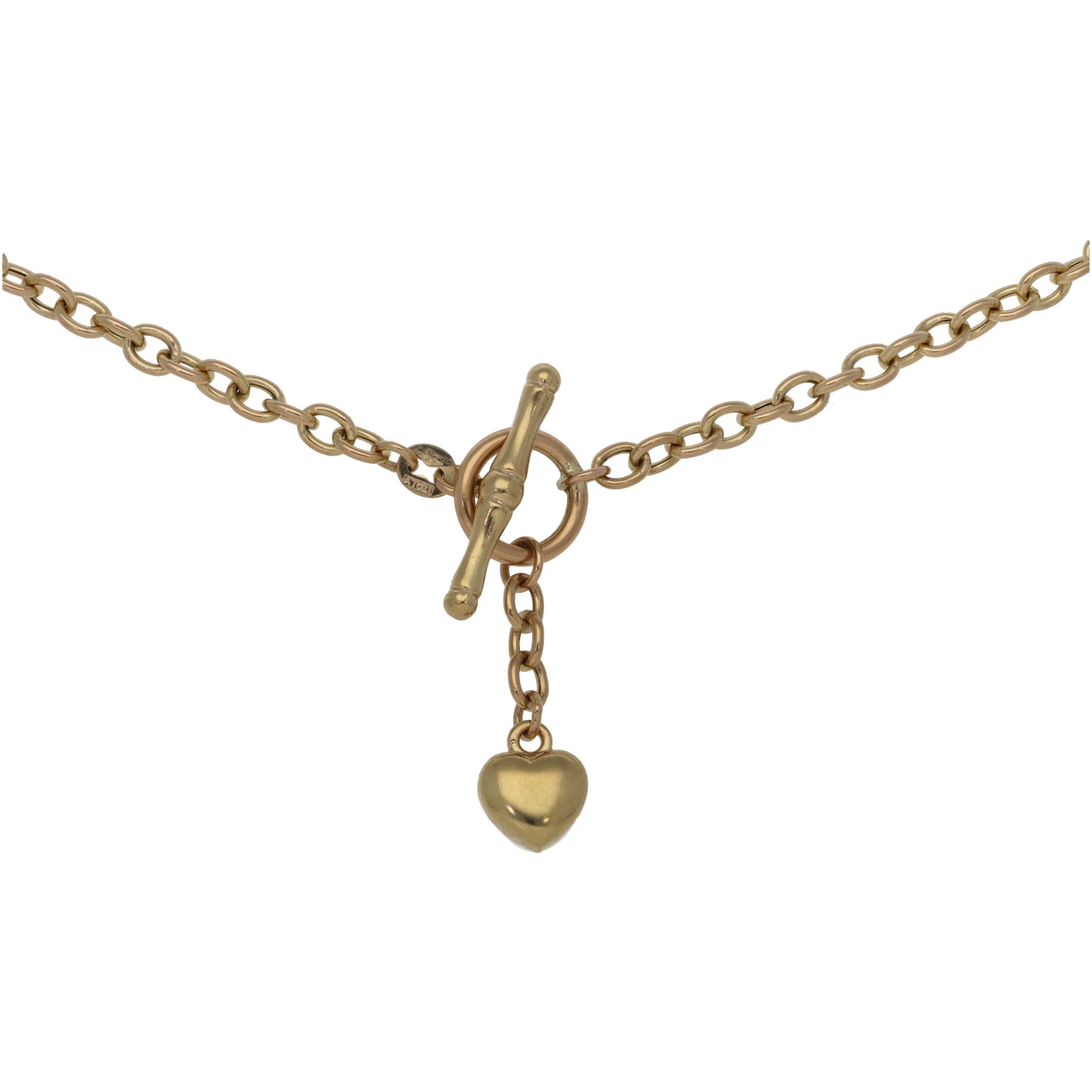 9ct Gold Belcher Chain 18"