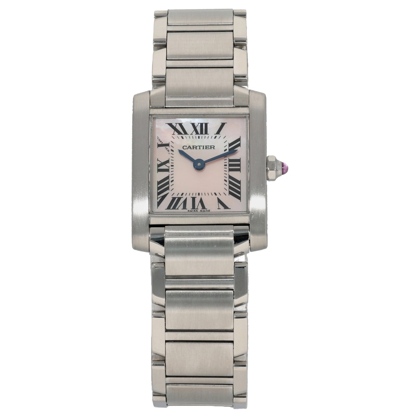 Cartier Tank Francaise W51028Q3 20MM Stainless Steel Watch