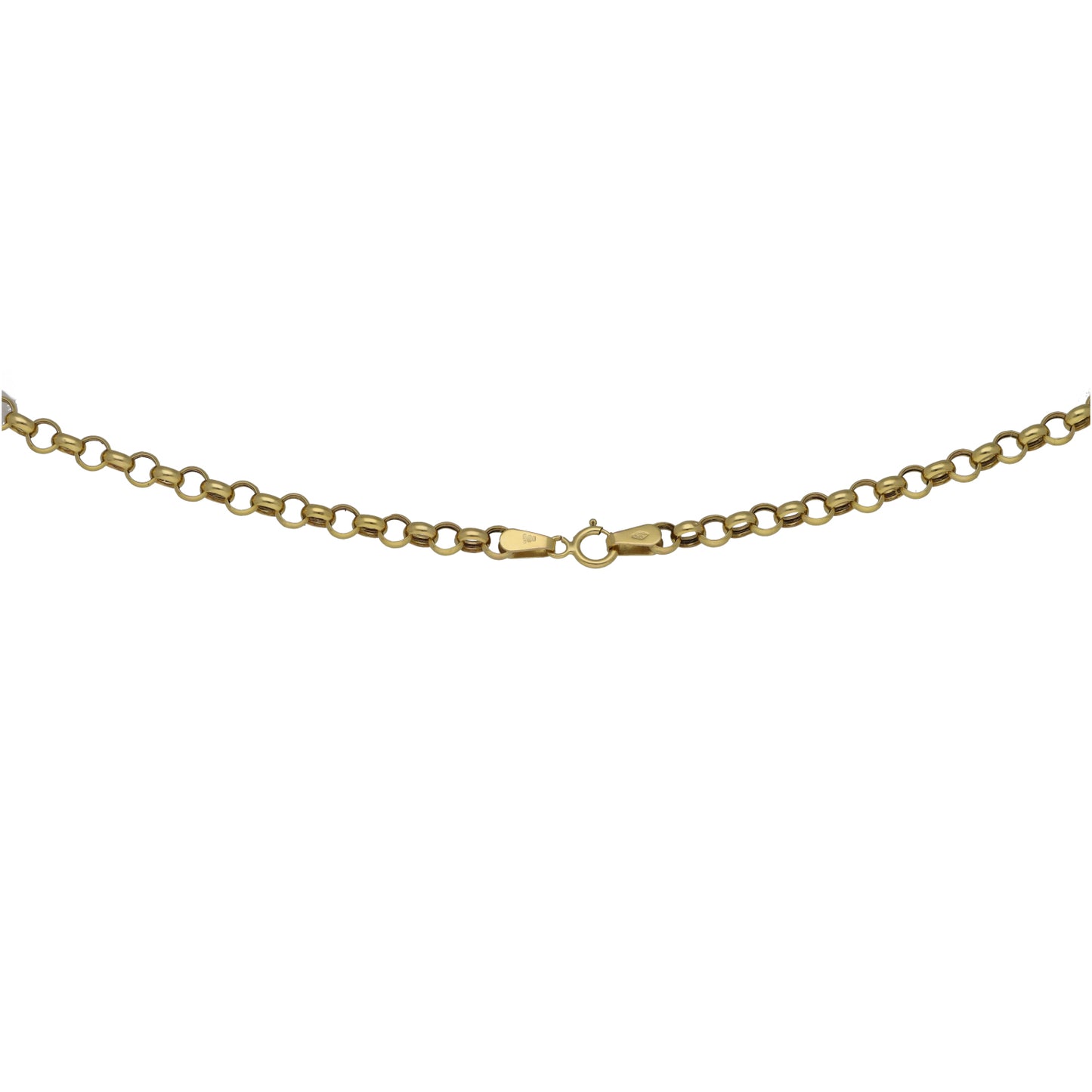 9ct Gold Belcher Chain 24"