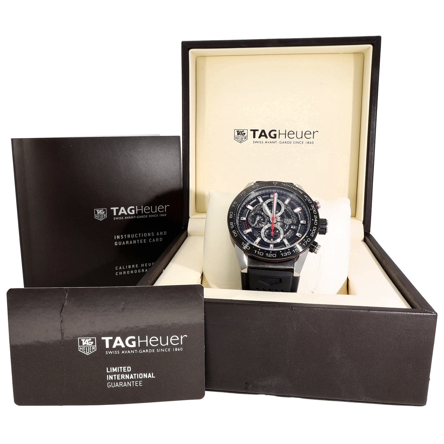 Tag Heuer Carrera CAR2A1Z 45mm PVD Stainless Steel Watch