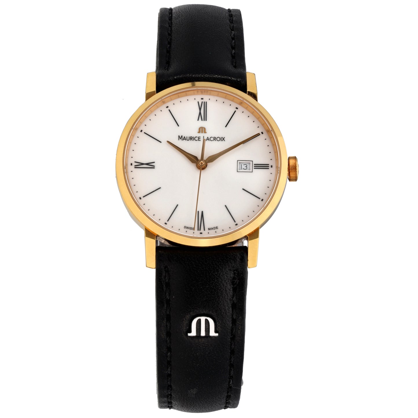 Maurice Lacroix Eliros EL 1084 30mm Gold Plated Watch