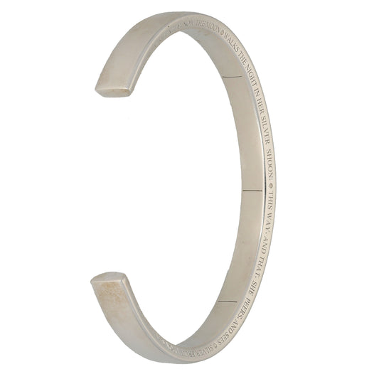 Sterling Silver Torque Bangle