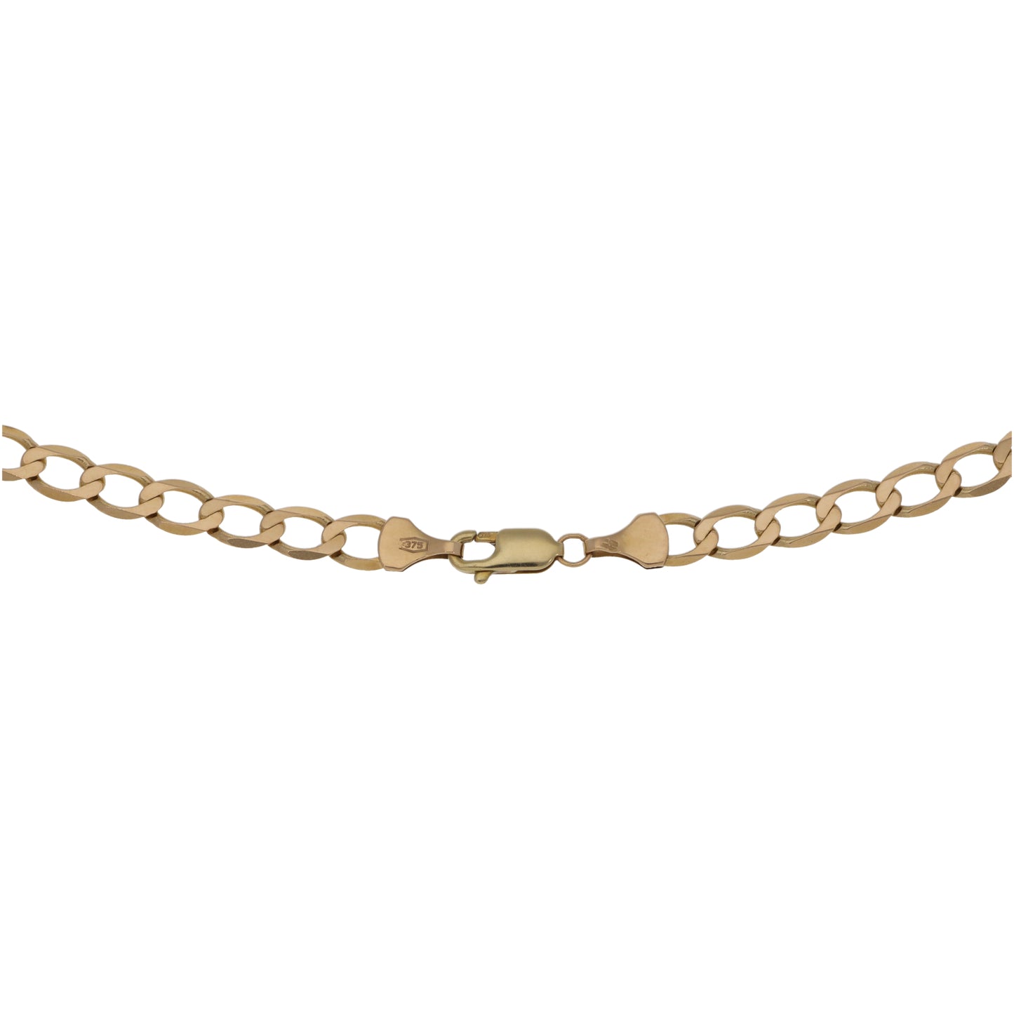 9ct Gold Curb Chain 24"