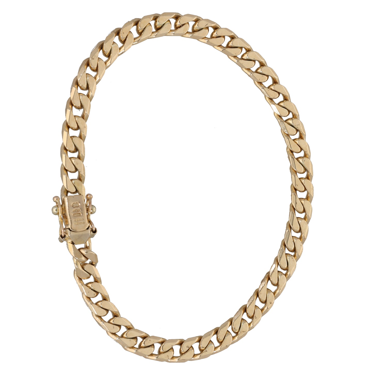 9ct Gold Curb Bracelet