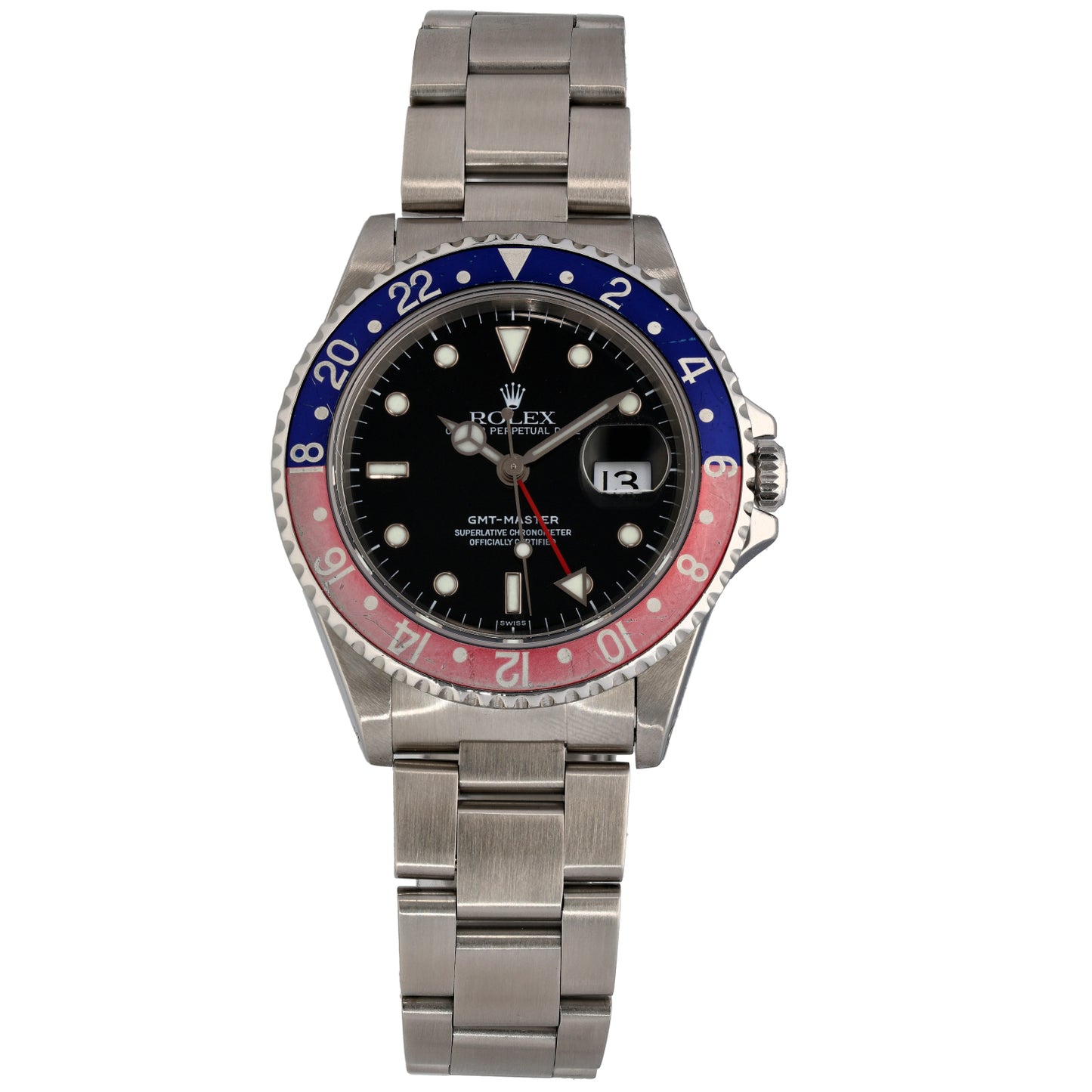 Rolex GMT Master 16700 40mm Stainless Steel Watch