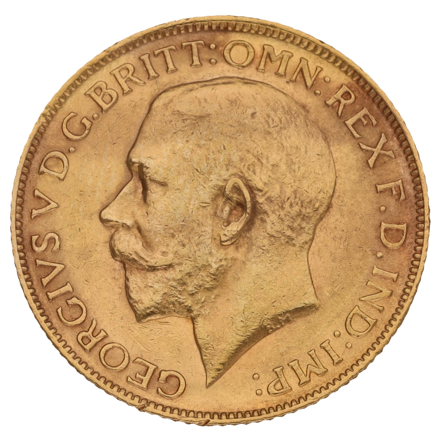 22ct Gold King George V Full Sovereign Coin 1911