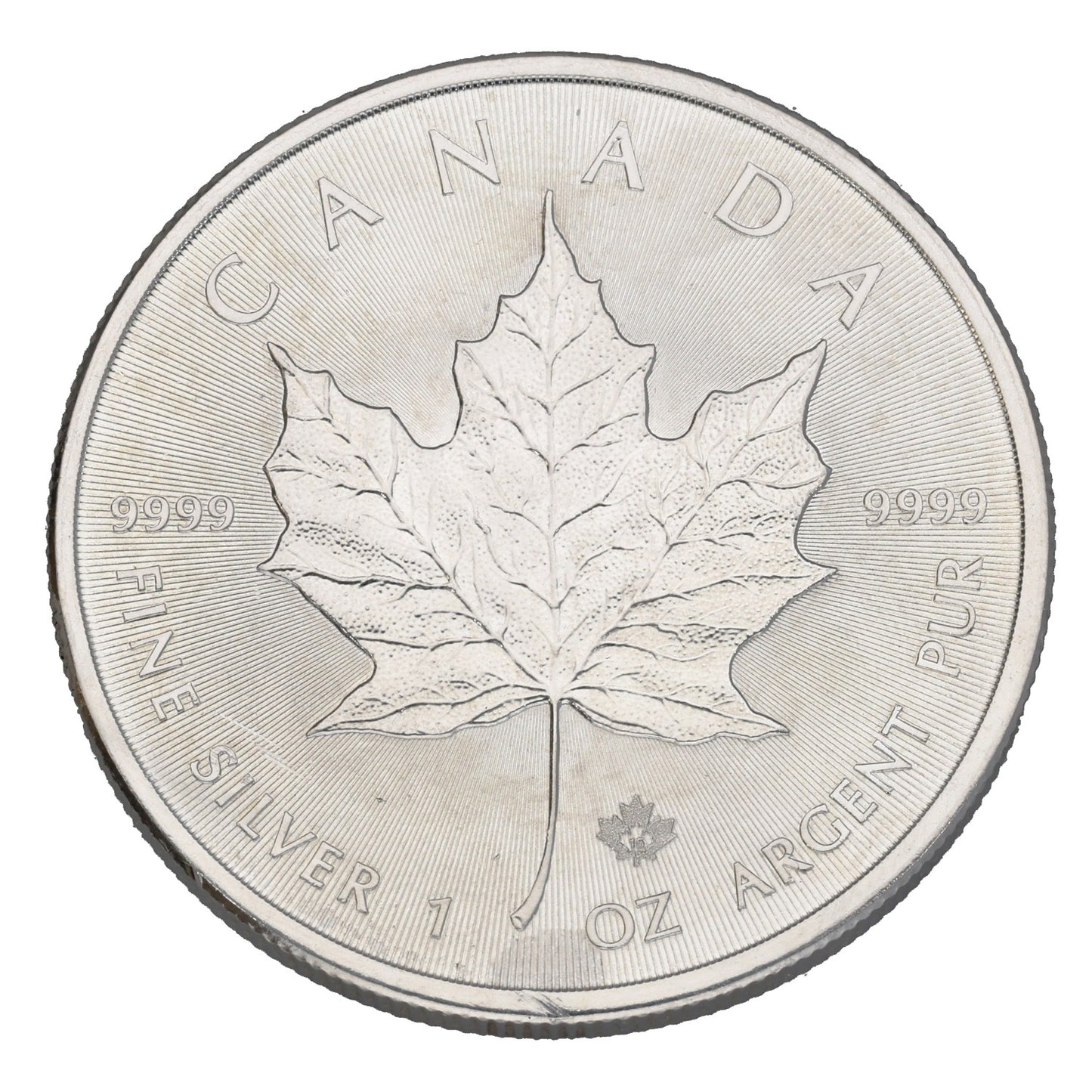 Fine Silver Canada Maple 1 OZ Coin 2015