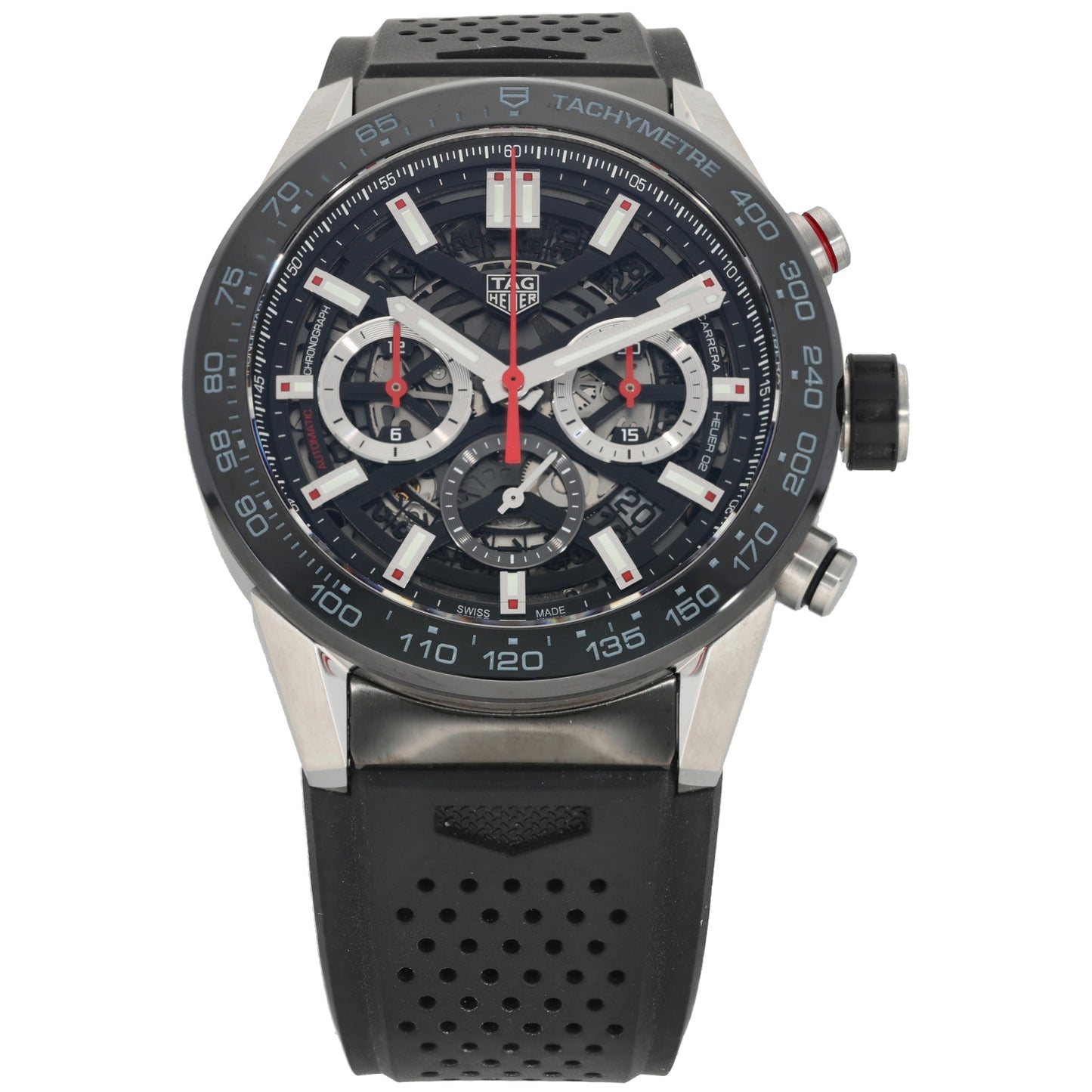 Tag Heuer Carrera CBG2A10 45mm Stainless Steel Watch