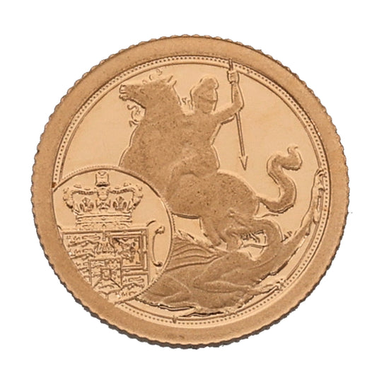 22ct Gold King Charles III Eighth Sovereign Coin 2025