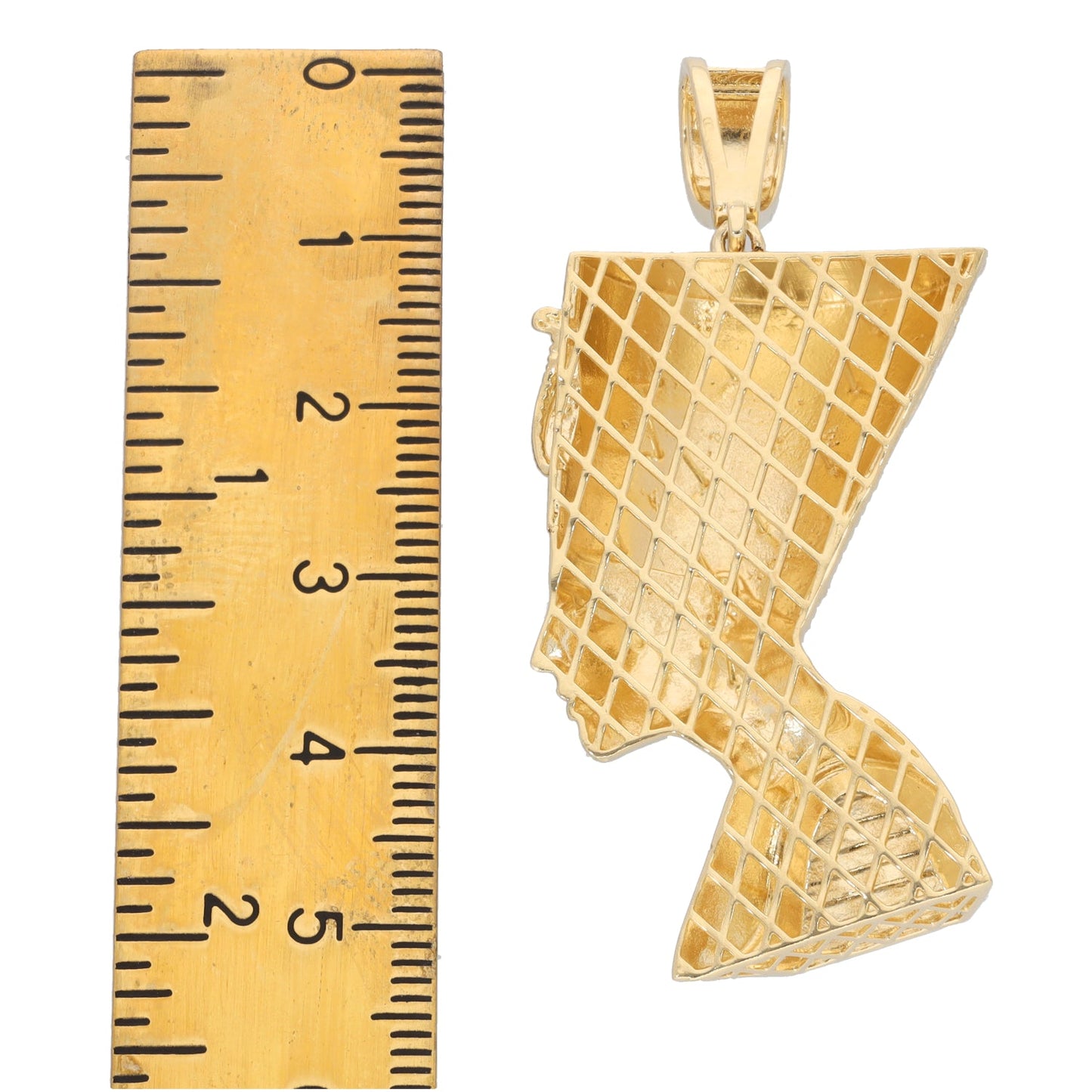 18ct Gold Nefertiti Pendant