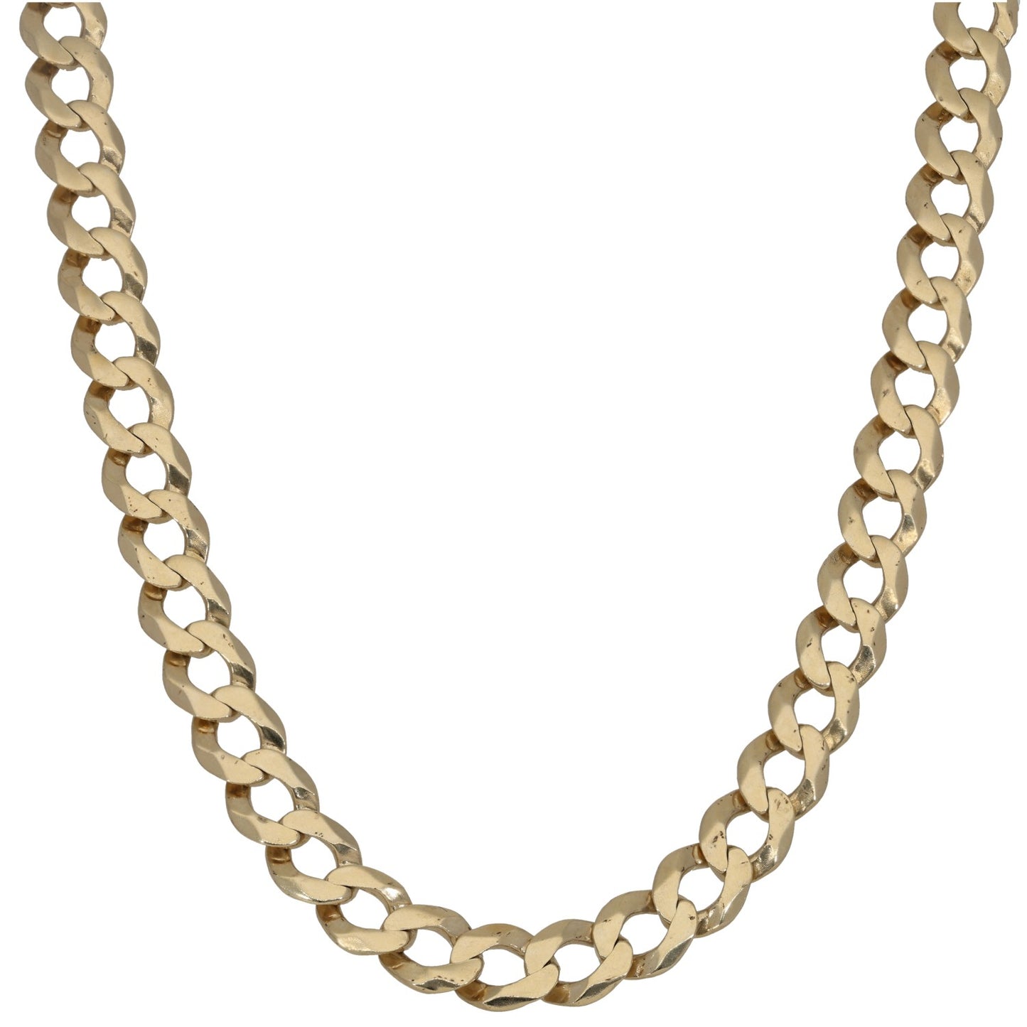 14ct Gold Curb Chain 26"