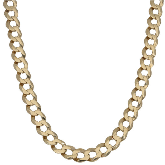 14ct Gold Curb Chain 26"