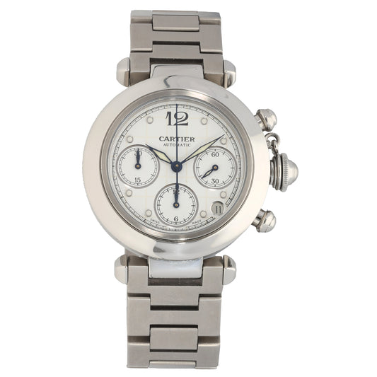 Cartier Pasha 2412 36mm Stainless Steel Watch