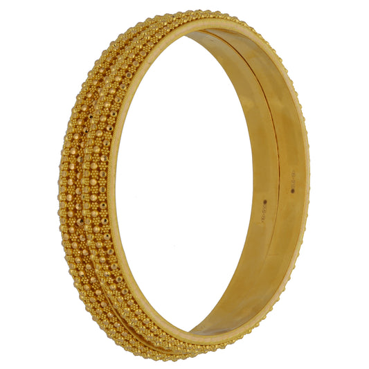 22ct Gold Set of 2 Bangles