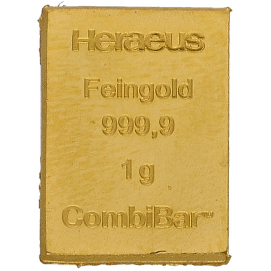 24ct 1g Gold Bar