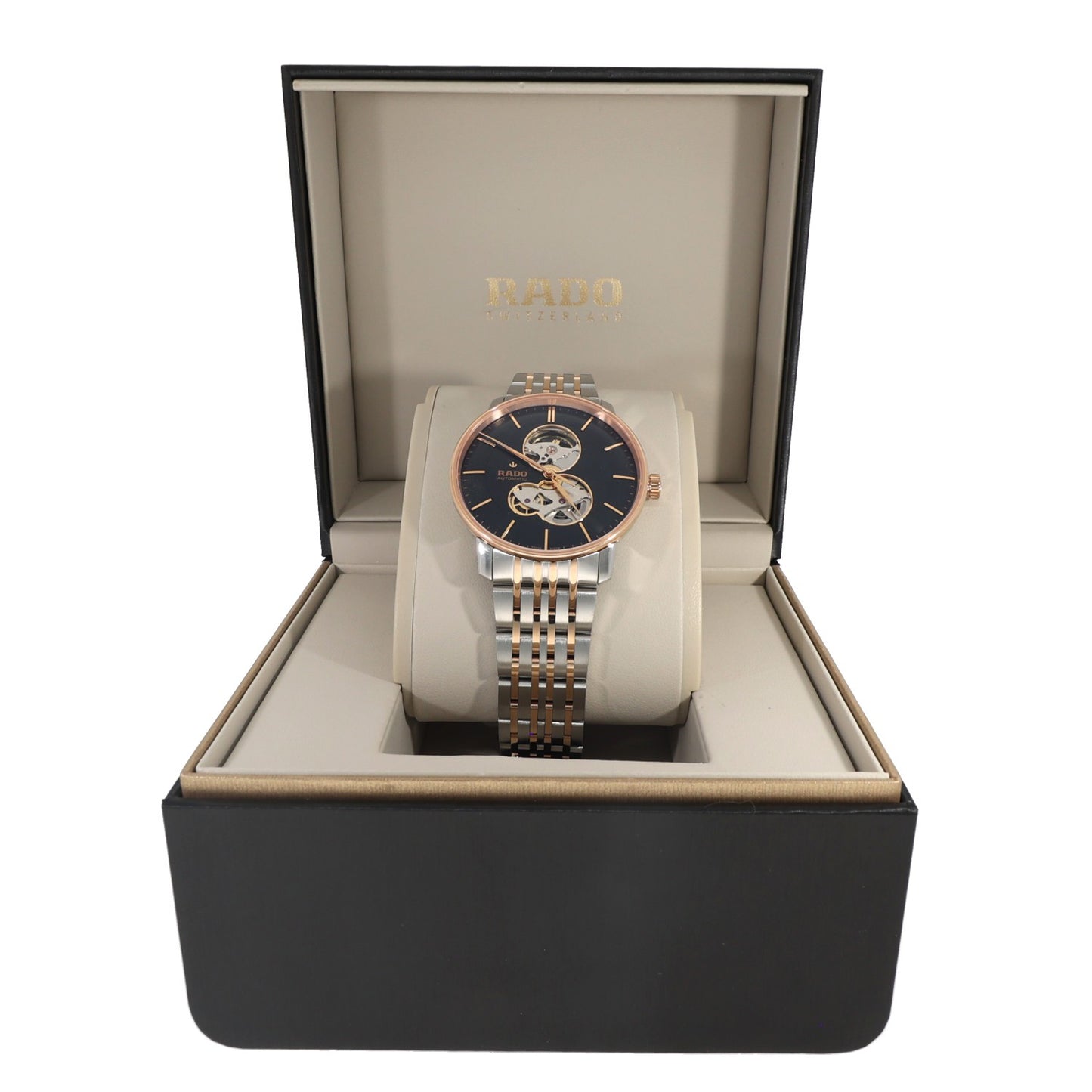 Rado Coupole Open Heart R22894163 41mm Stainless Steel Watch