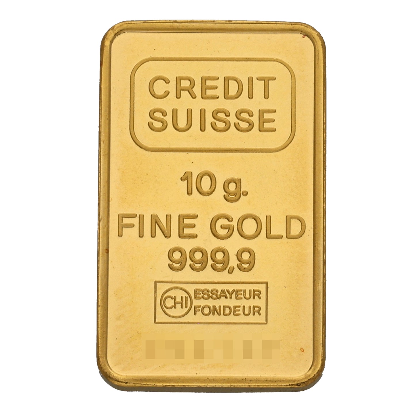 24ct 10g Gold Bar