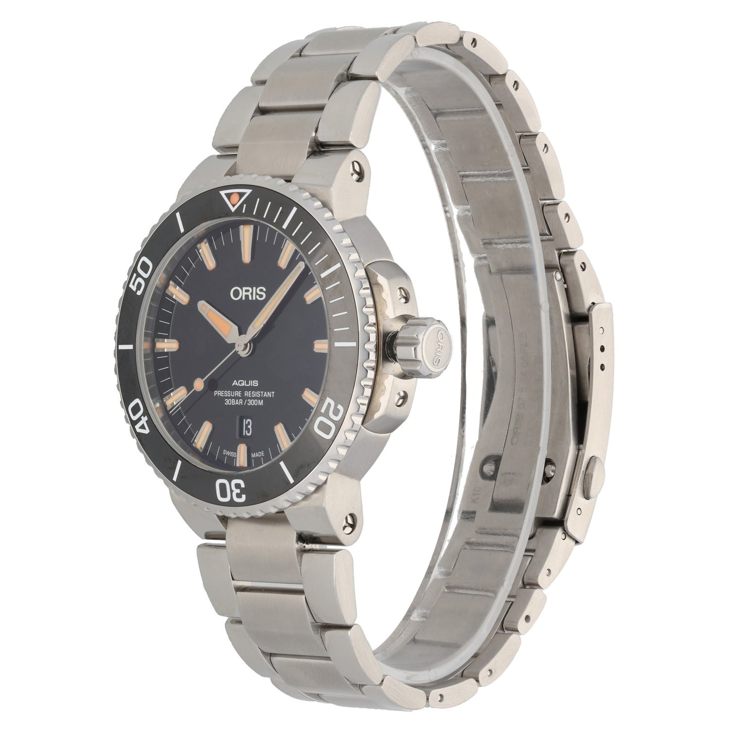 Oris Aquis 7730 43.5mm Stainless Steel Watch