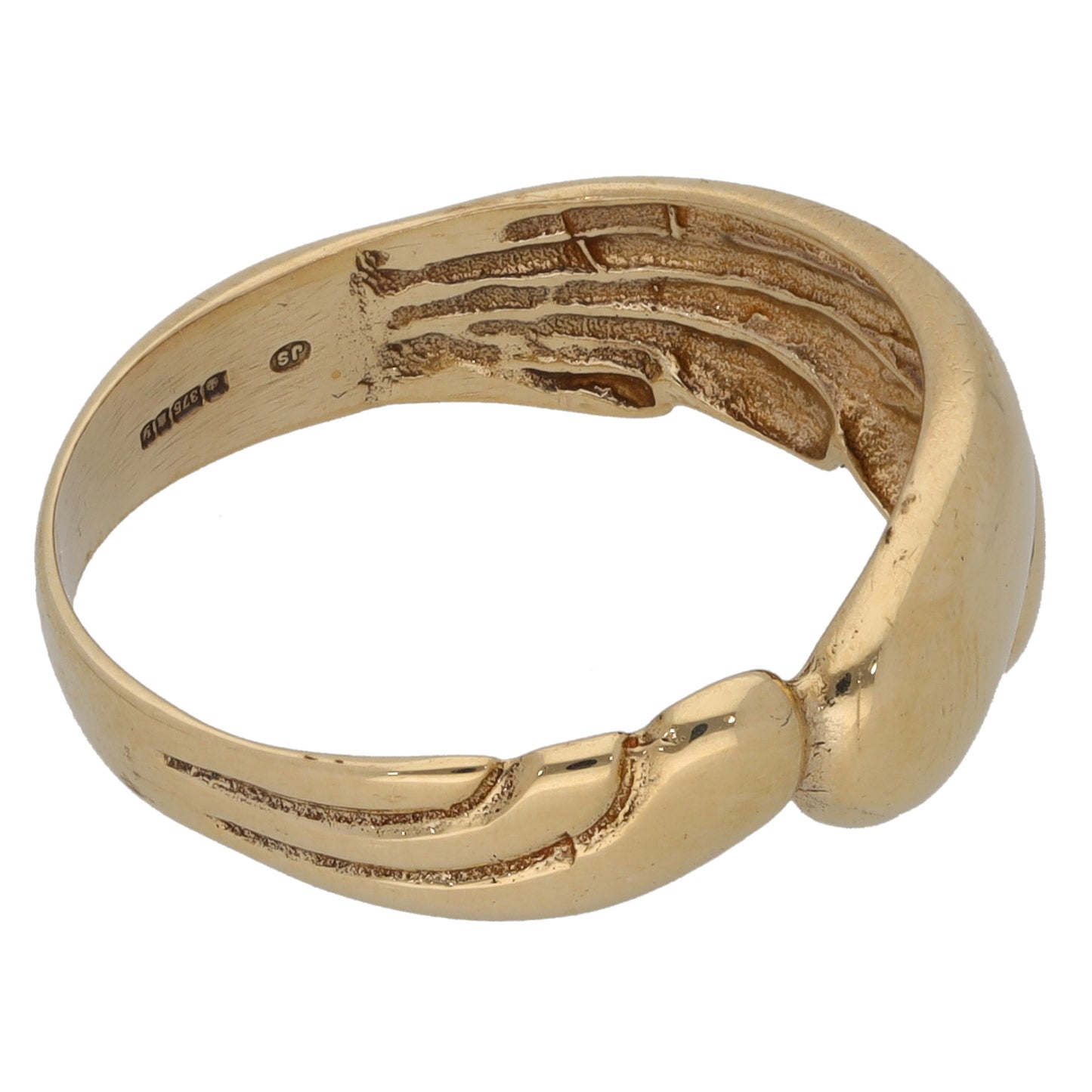 9ct Gold Alternative Ring Size O