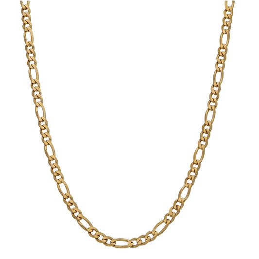 9ct Gold Curb Chain 16"