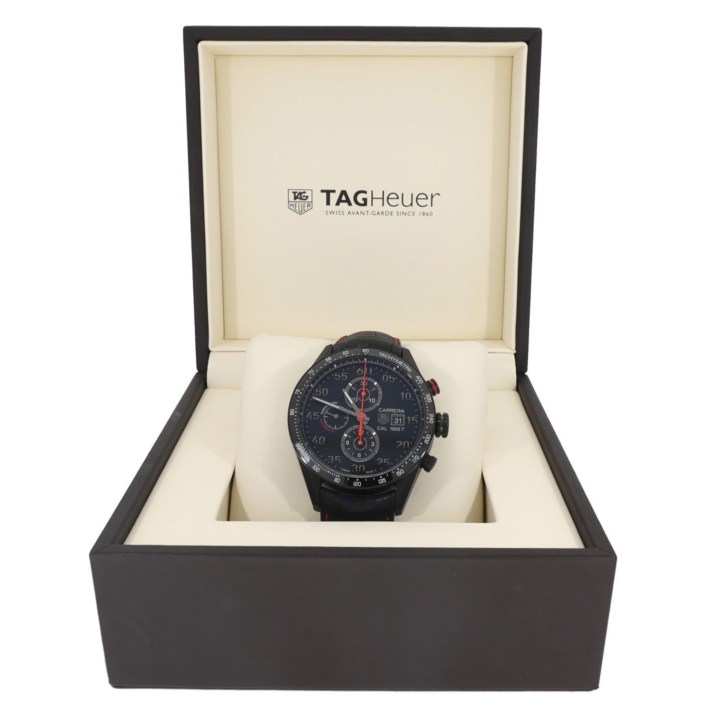 Tag Heuer Carrera CAR2A80 43mm PVD Titanium Watch
