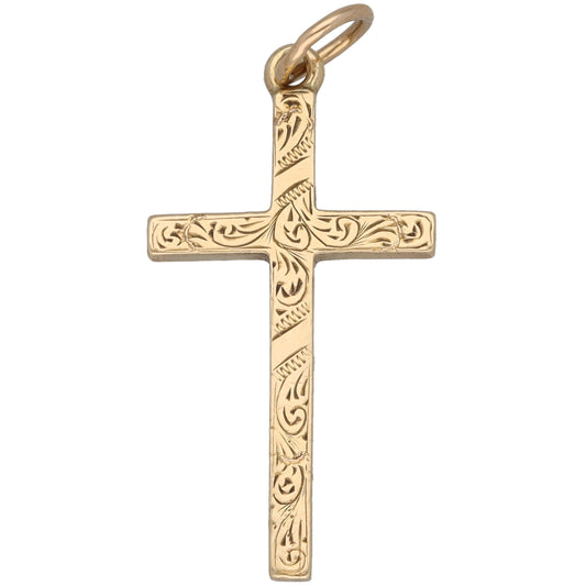 9ct Gold Cross Pendant