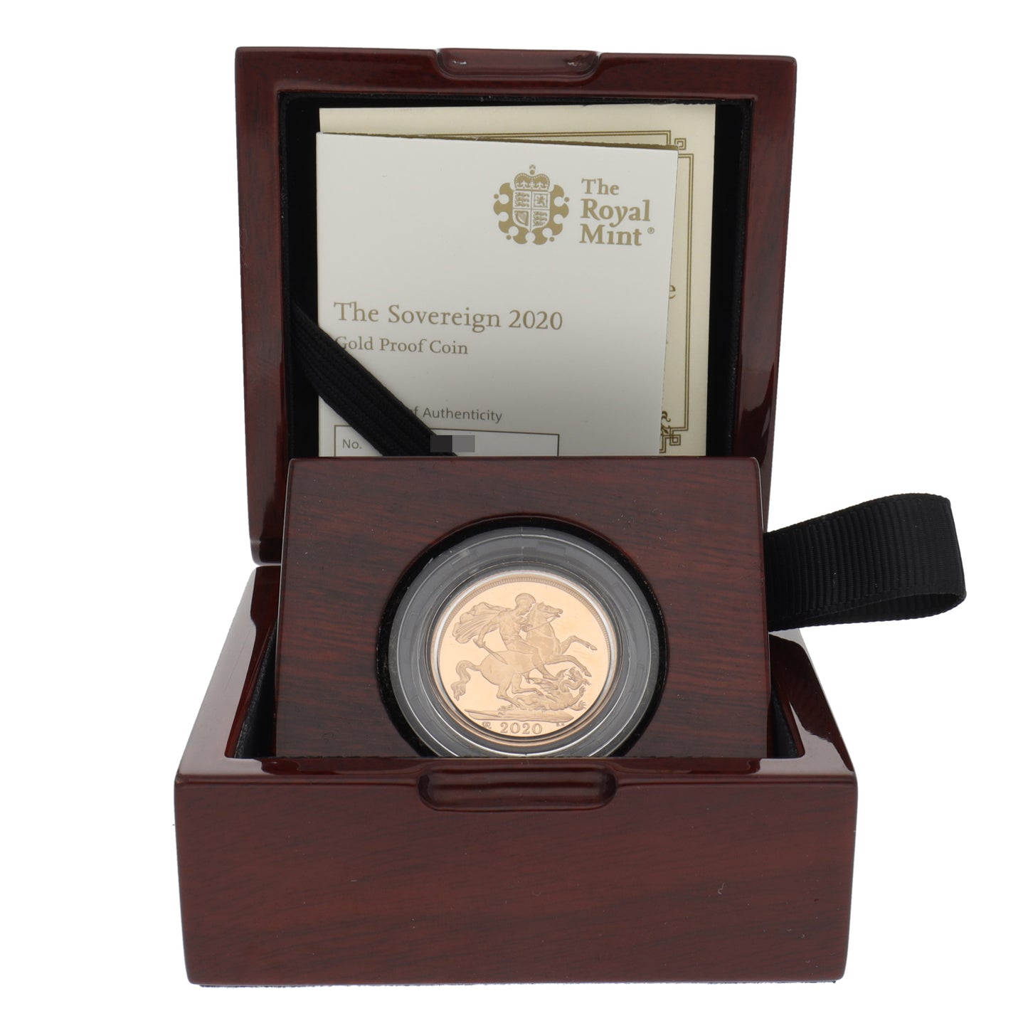 22ct Gold Queen Elizabeth II Full Sovereign Coin 2020