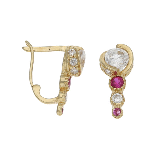 14ct Gold Imitation Dress/Cocktail Earrings