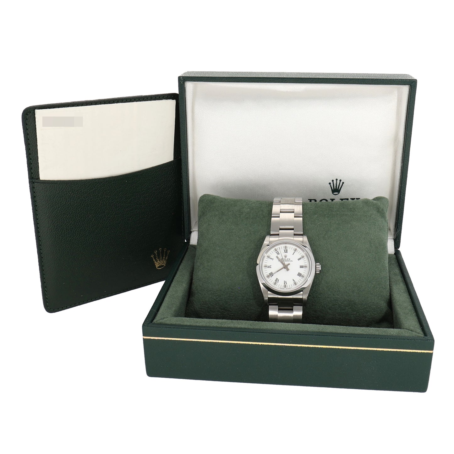 Rolex Oyster Perpetual 67480 31mm Stainless Steel Watch