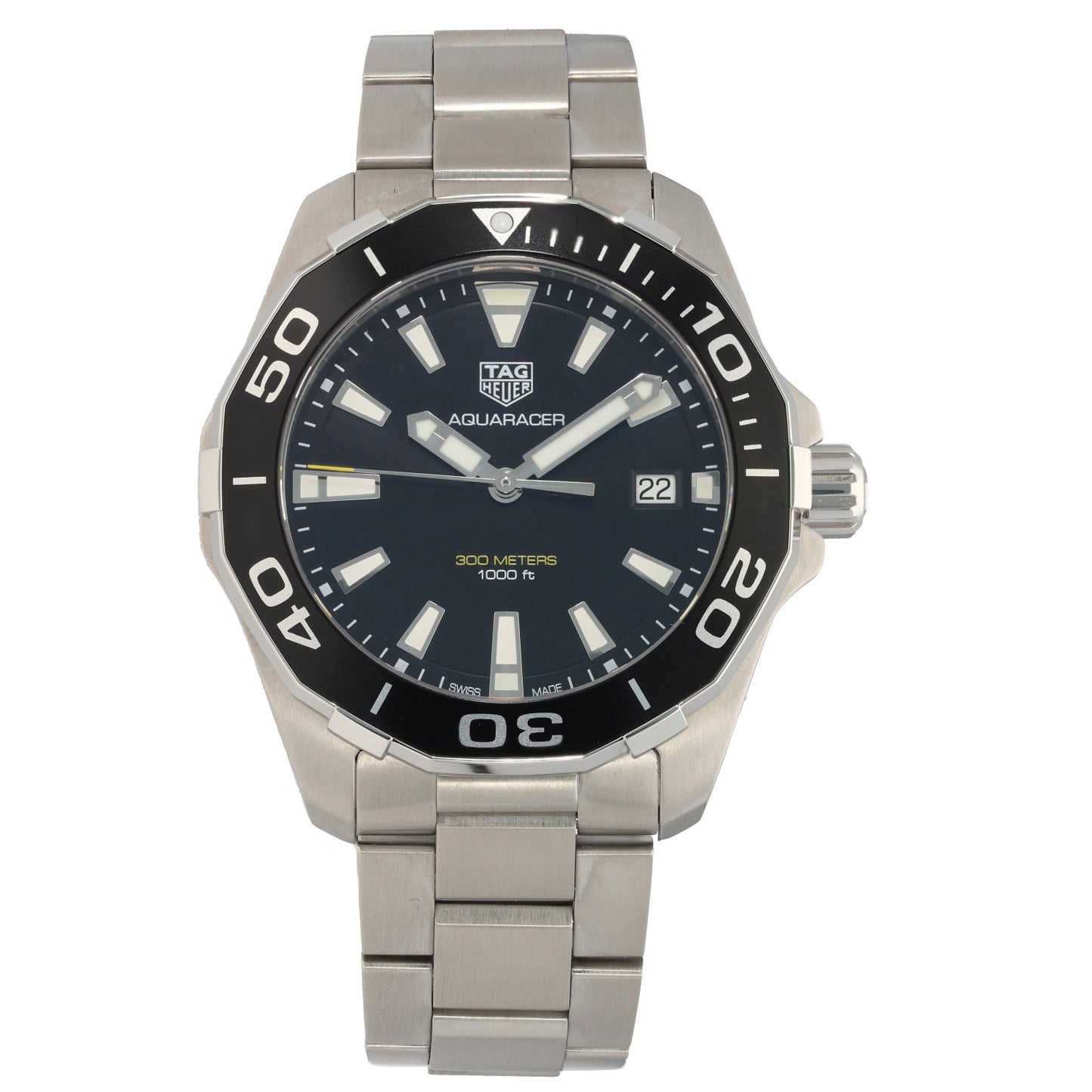 Tag Heuer Aquaracer WAY111A 41mm Stainless Steel Watch