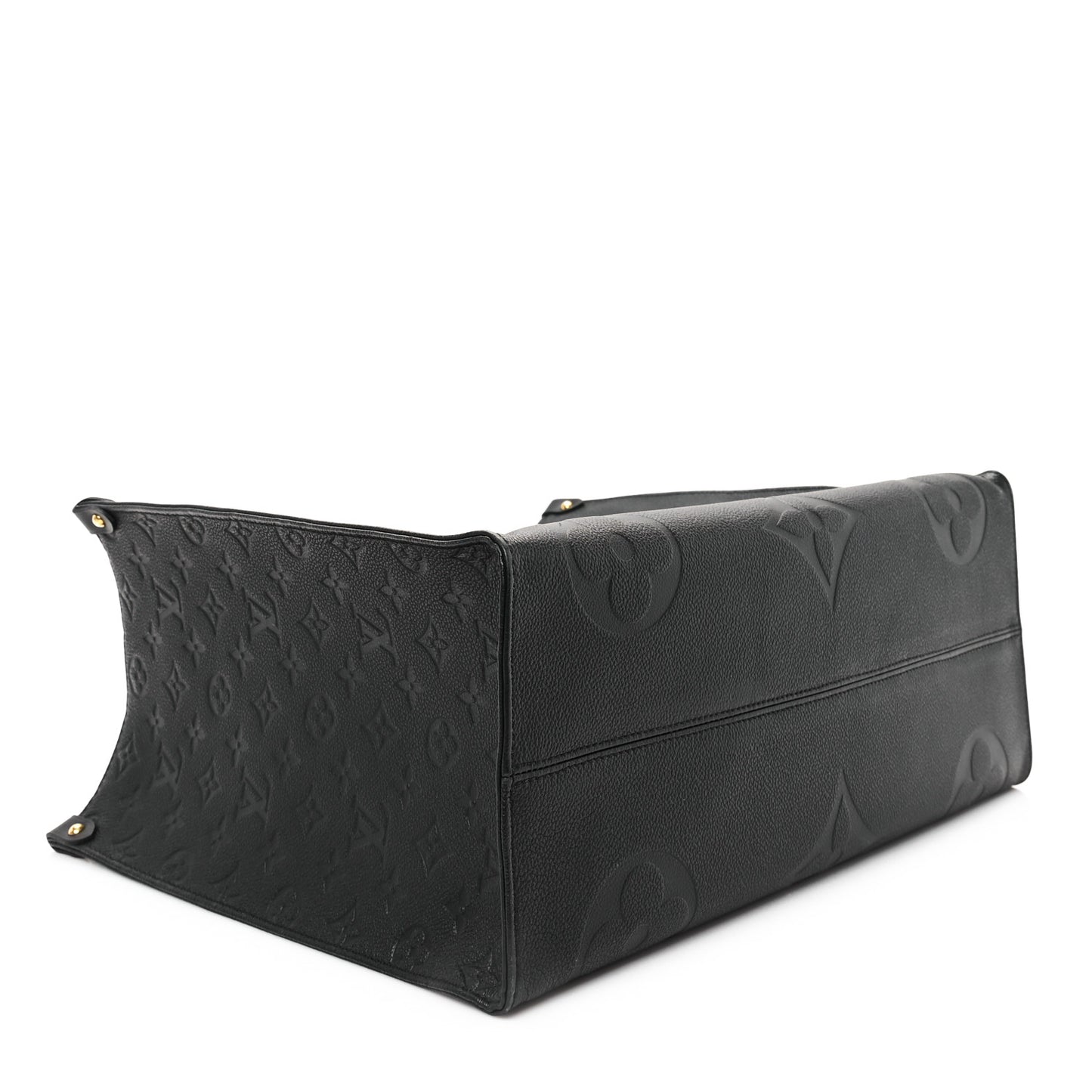 Louis Vuitton OnTheGo GM Monogram Empreinte Leather Bag - Black