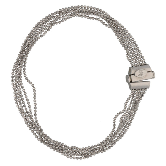 9ct White Gold Fancy Bracelet