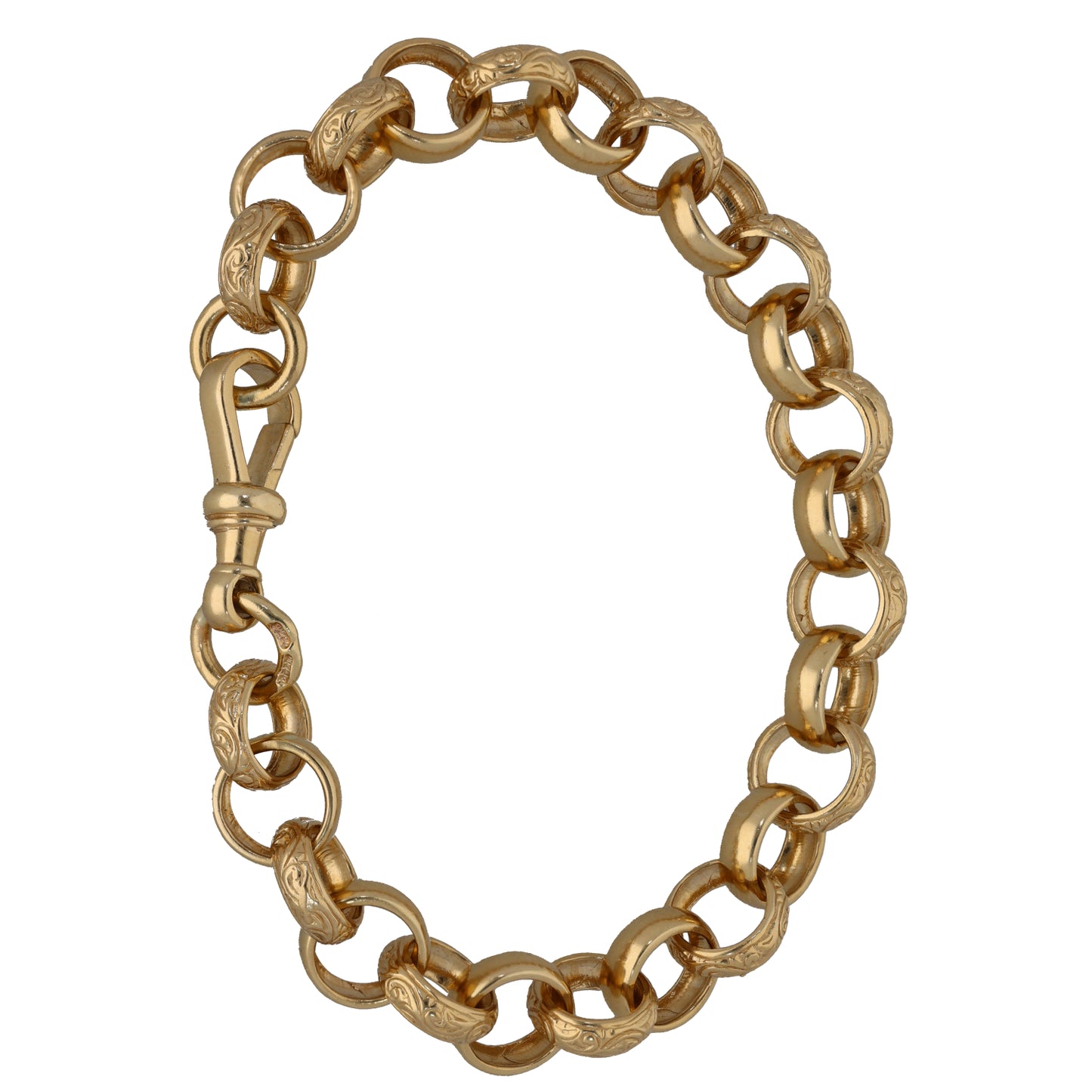 9ct Gold Belcher Bracelet