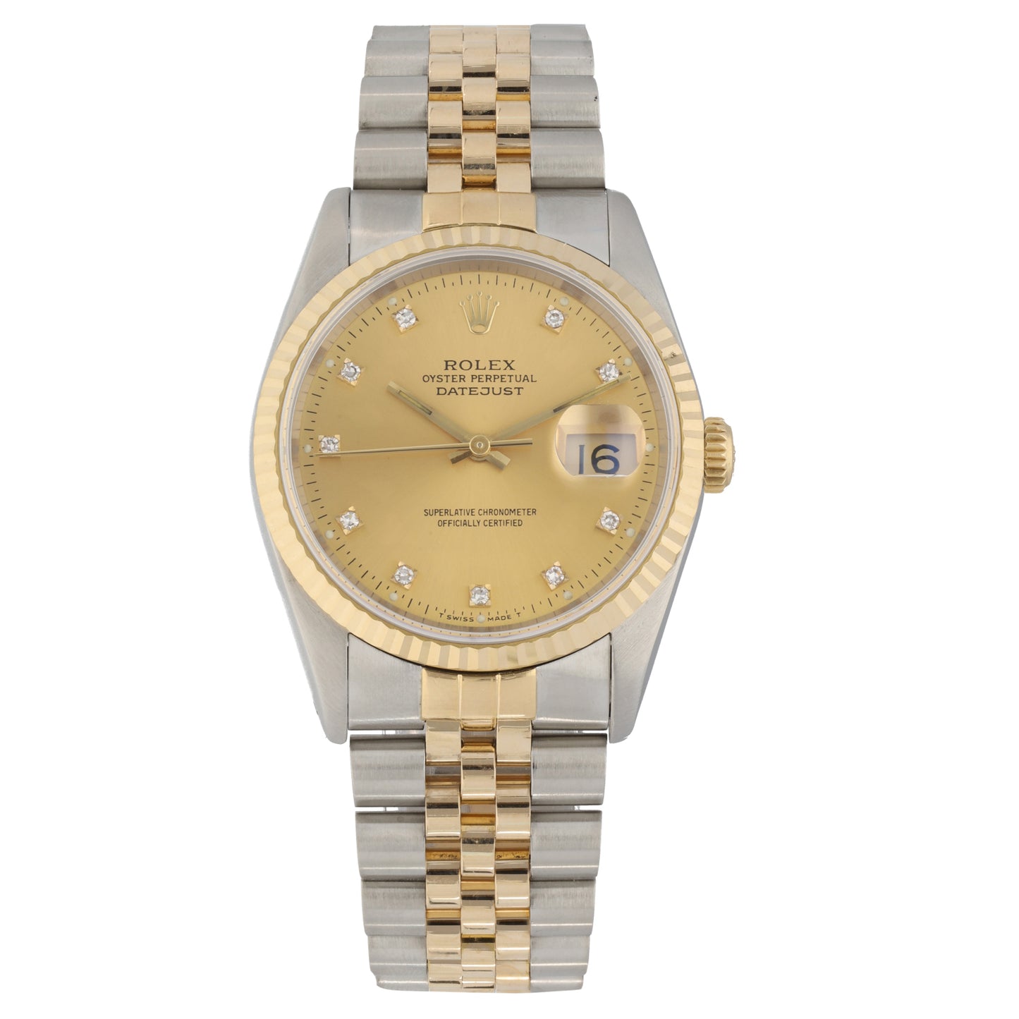 Rolex Datejust 16233 36mm Bi-Colour Watch