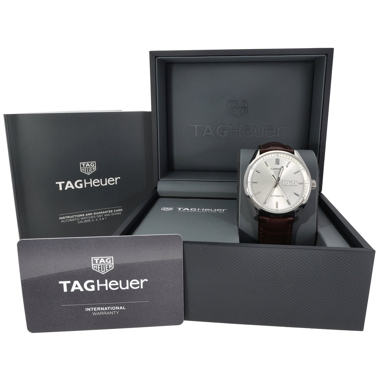 Tag Heuer Carrera WBN2011 41mm Stainless Steel Watch