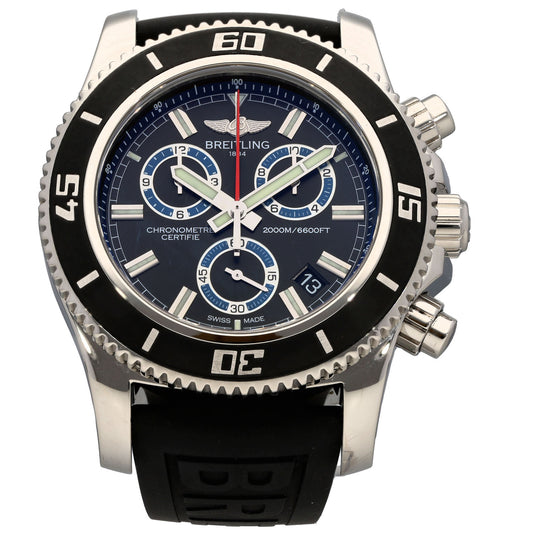 Breitling Superocean A73310 46mm Stainless Steel Watch