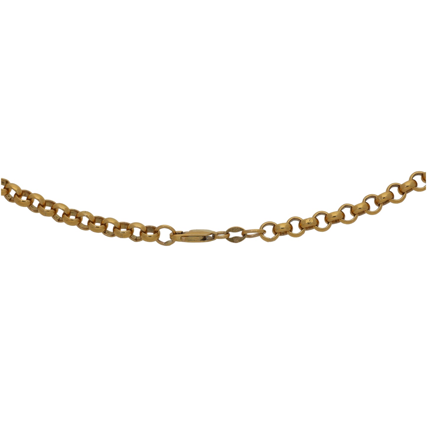 9ct Gold Belcher Chain 20"