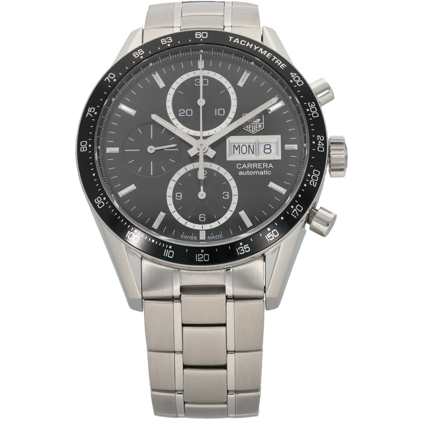 Tag Heuer Carrera CV201AG 41mm Stainless Steel Watch