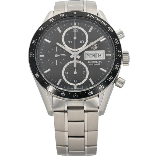 Tag Heuer Carrera CV201AG 41mm Stainless Steel Watch