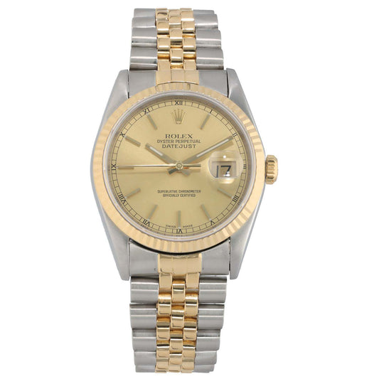 Rolex Datejust 16233 36mm Bi-Colour Watch