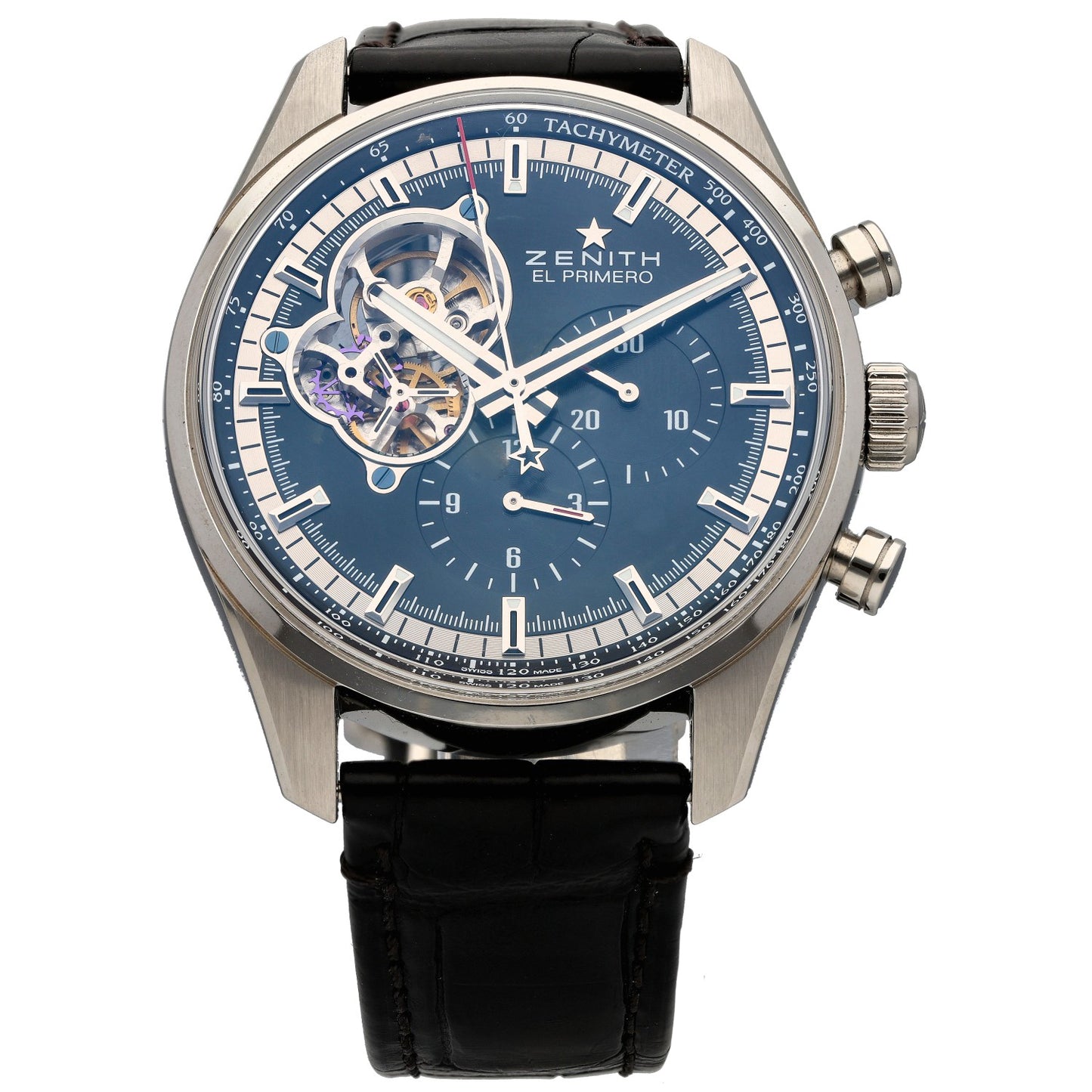 Zenith El Primero Chronomaster Open 03.2040.4061/21.C496 42mm Stainless Steel Watch