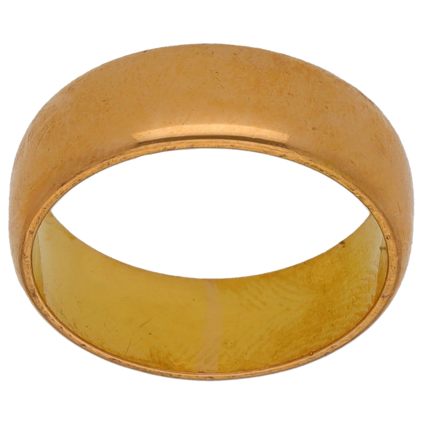 22ct Gold Plain Wedding Ring Size N