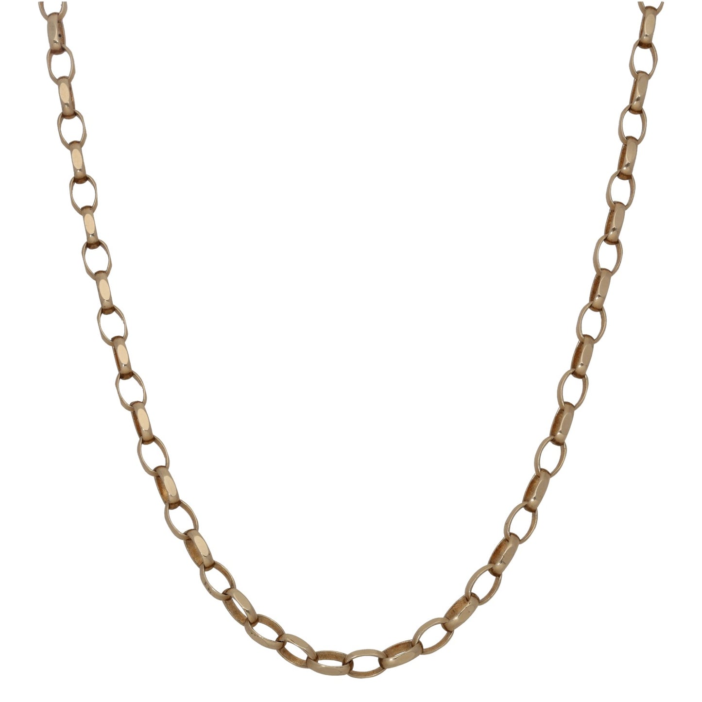 9ct Gold Belcher Chain 24"