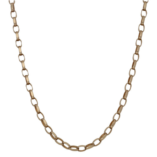 9ct Gold Belcher Chain 24"