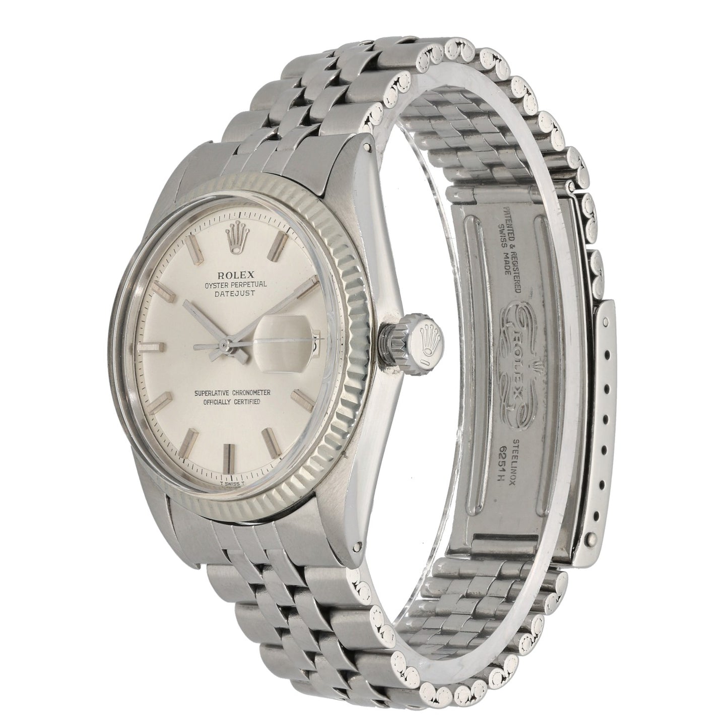Rolex Datejust 1601 36mm Stainless Steel Watch