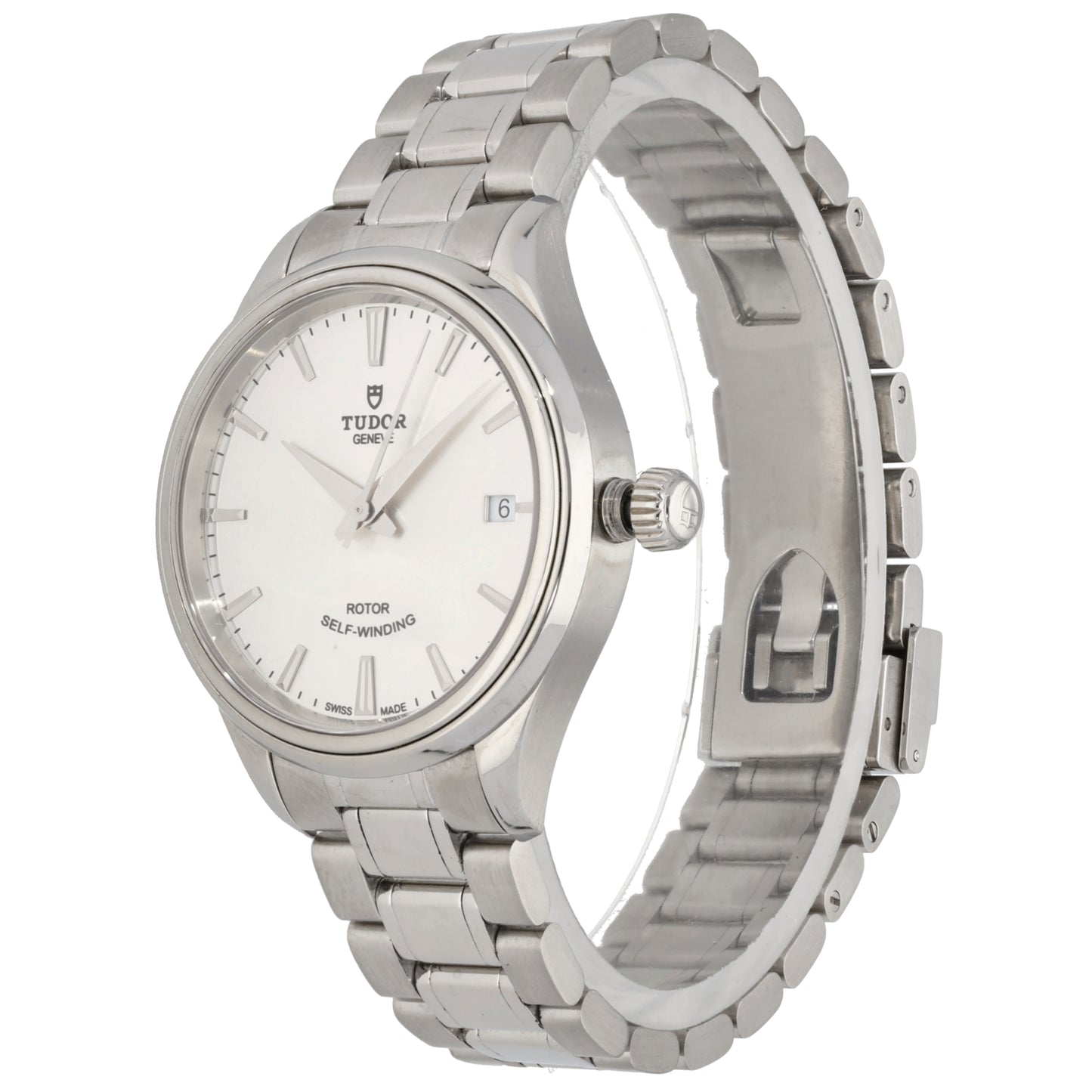 Tudor Clair De Rose 12300 34mm Stainless Steel Watch
