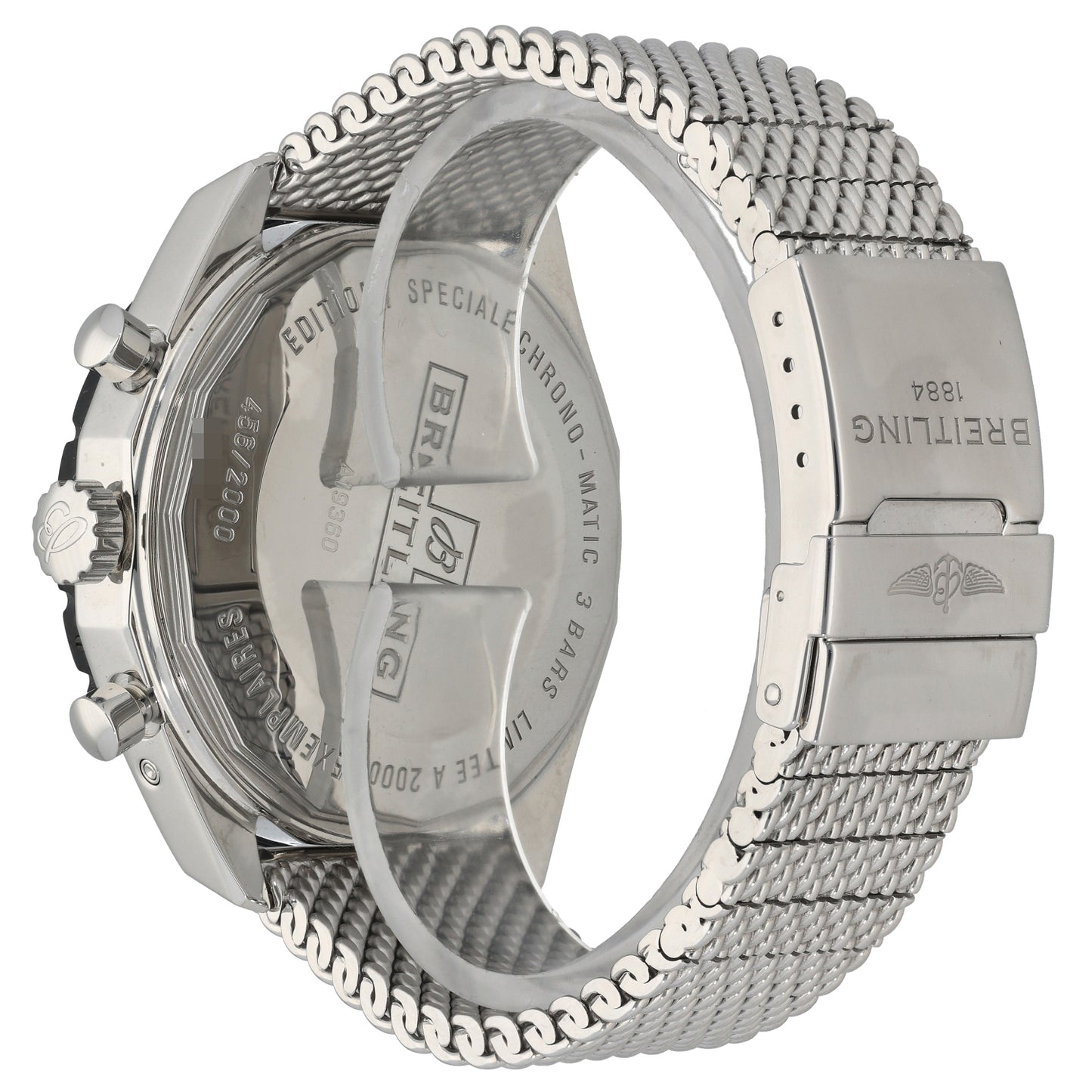 Breitling Chronomatic A19360 49mm Stainless Steel Watch